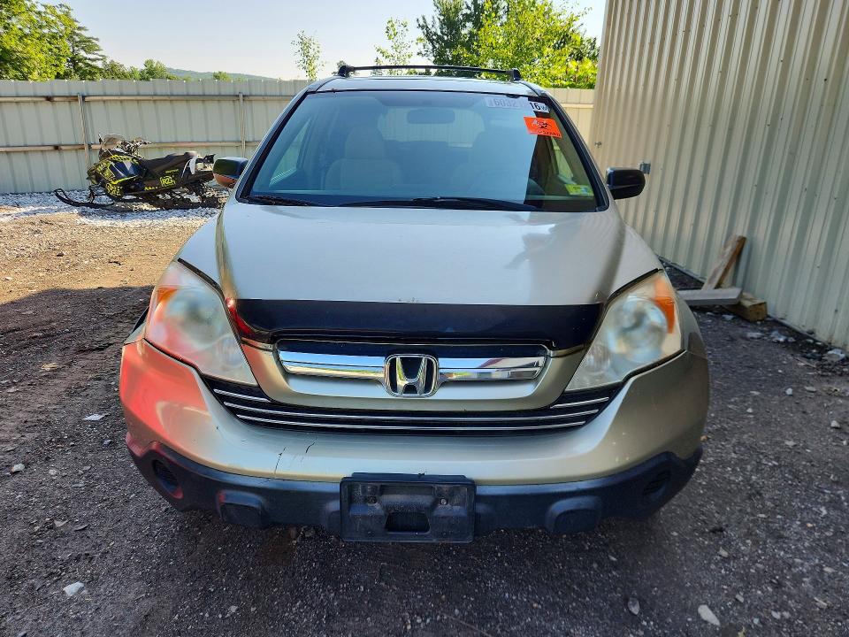 2007 Honda Cr-v VIN JHLRE485X7C068835 COPART salvage auction — FRONT END, Vt - Certificate Of Title, sold $875 on 2026-07-27 (photo 5)