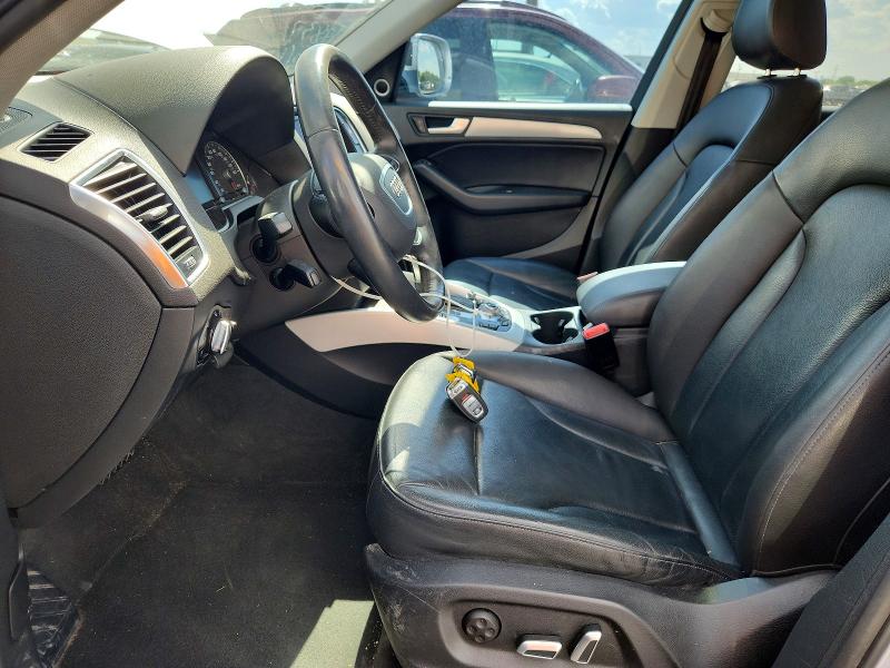 2017 Audi Q5 VIN WA1L2AFP1HA026463 COPART salvage auction — FRONT END, Tx - Salvage Vehicle Title, sold $2,850 on 2026-07-16 (photo 7)
