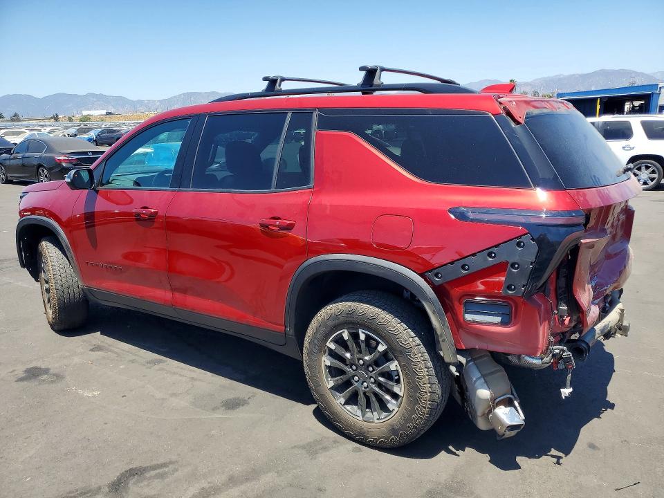 2025 Chevrolet Traverse VIN 1GNEVJRS4SJ288451 COPART salvage auction — REAR END, Ca - Salvage Certificate, sold $16,600 on 2026-09-02 (photo 2)