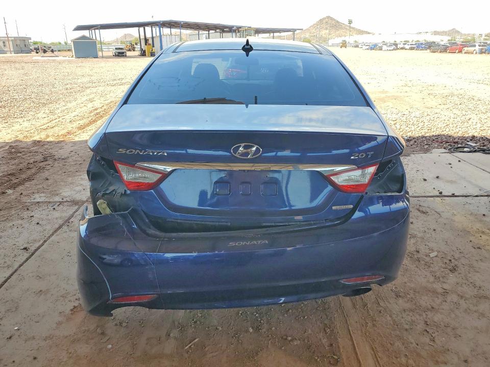 2013 Hyundai Sonata VIN 5NPEC4AB1DH503646 COPART salvage auction — REAR END, Az - Cert Of Title - Salvage, sold $175 on 2026-07-30 (photo 6)