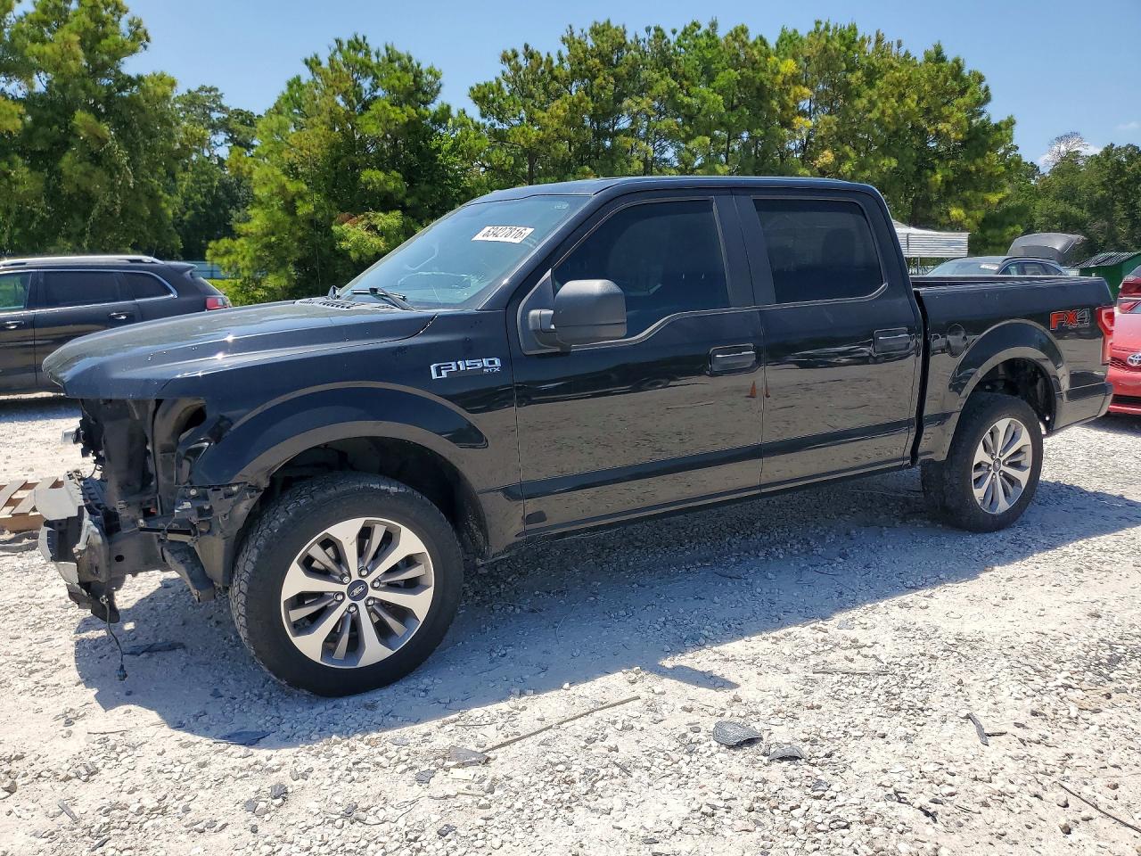 2018 Ford F-150 Lightning VIN 1FTEW1EP0JKD52551 — COPART salvage auction photo