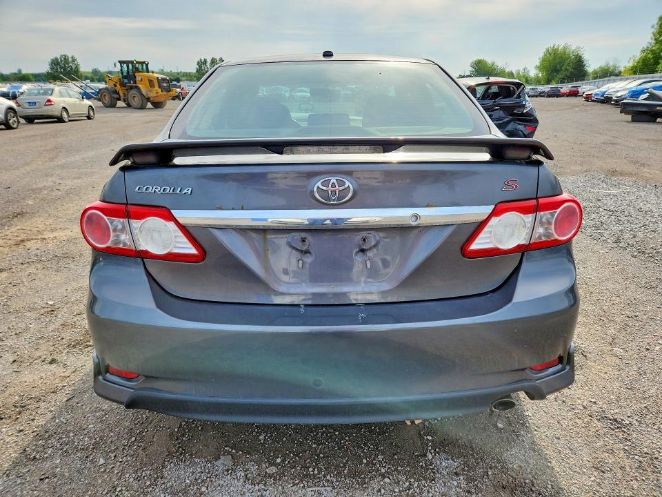 2011 Toyota Corolla VIN 2T1BU4EE8BC588084 COPART salvage auction — FRONT END, ON - PERMIT NO BRAND - UNFIT, sold $1,700 on 2026-07-28 (photo 6)