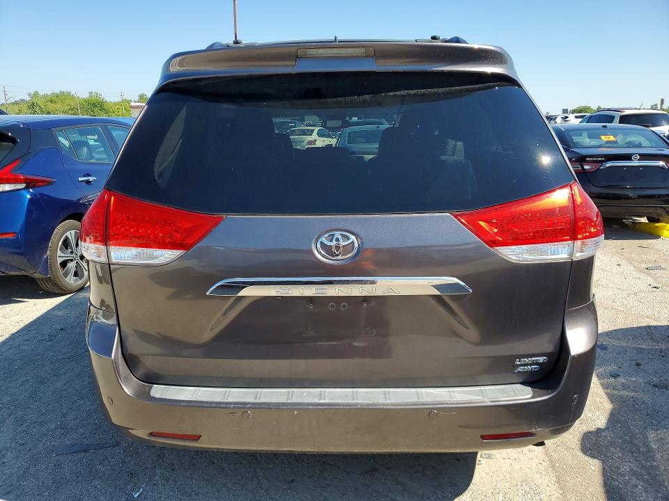 2011 Toyota Sienna VIN 5TDDK3DC0BS011954 COPART salvage auction — FRONT END, In - Certificate Of Title (P), sold $4,100 on 2026-07-27 (photo 6)