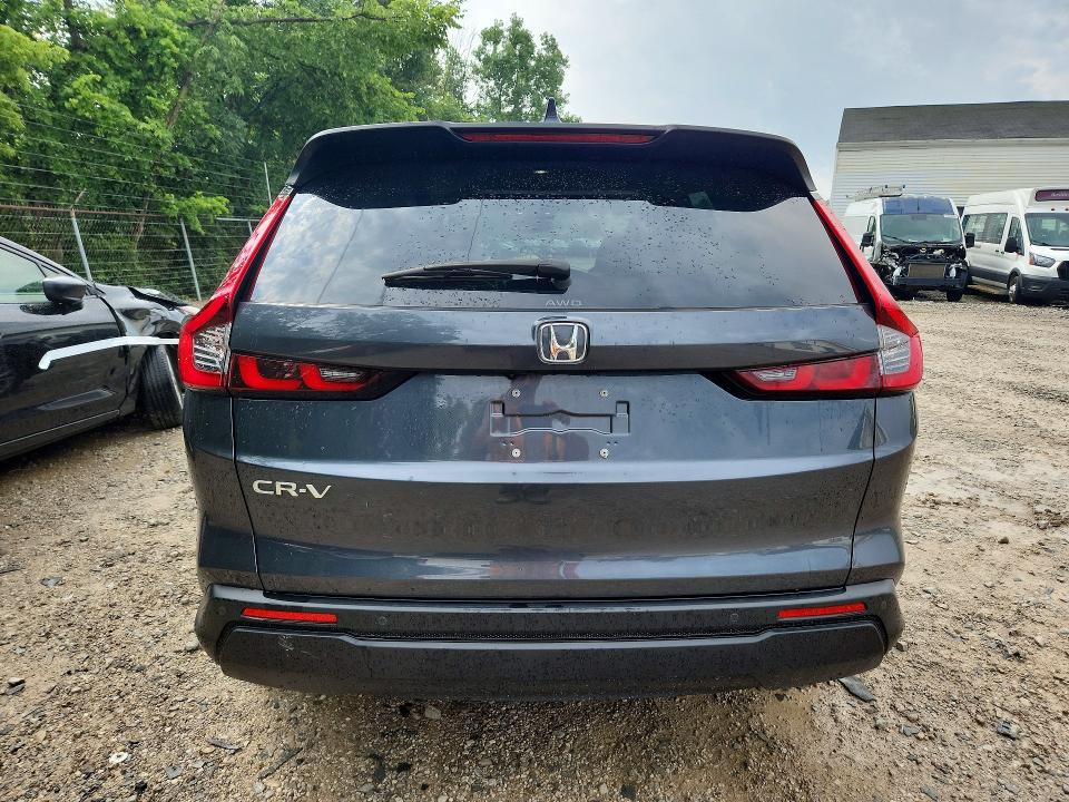 2024 Honda Cr-v VIN 2HKRS4H77RH417531 COPART salvage auction — HAIL, Oh - Cert Of Title-Salvage, sold $12,300 on 2026-07-29 (photo 6)