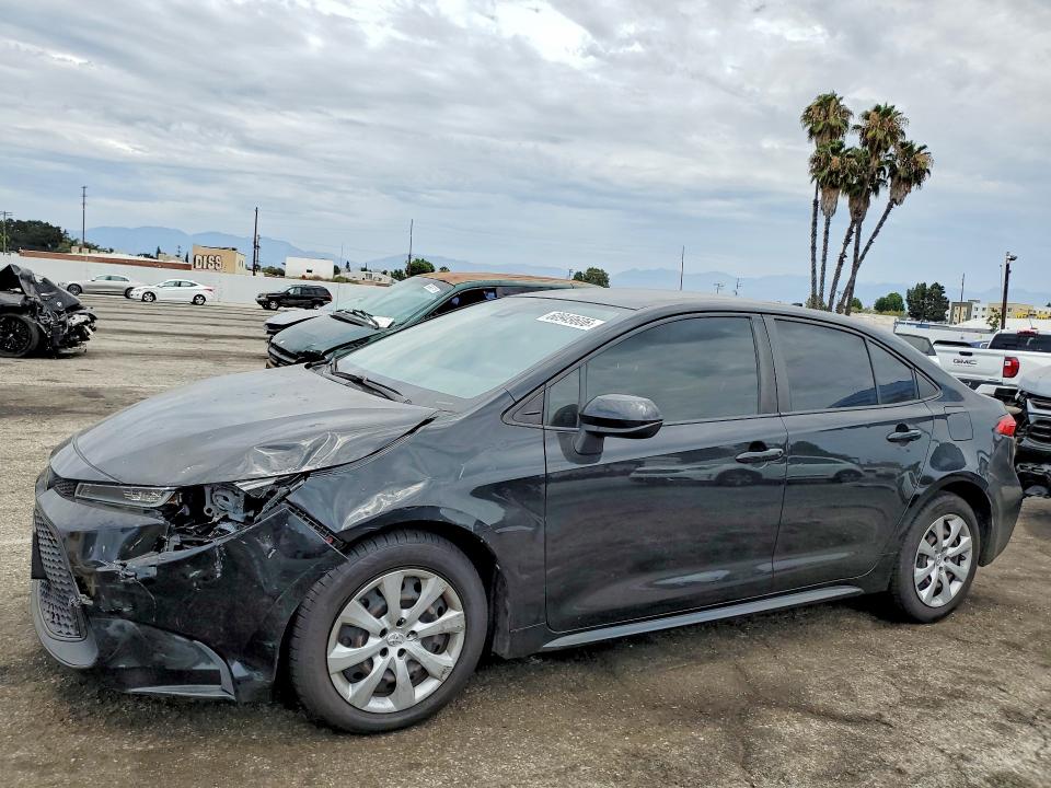 2020 Toyota Corolla VIN JTDEPRAE0LJ001101 COPART salvage auction — FRONT END, CA - SALVAGE CERTIFICATE, sold $250 on 2026-07-21 (photo 1)