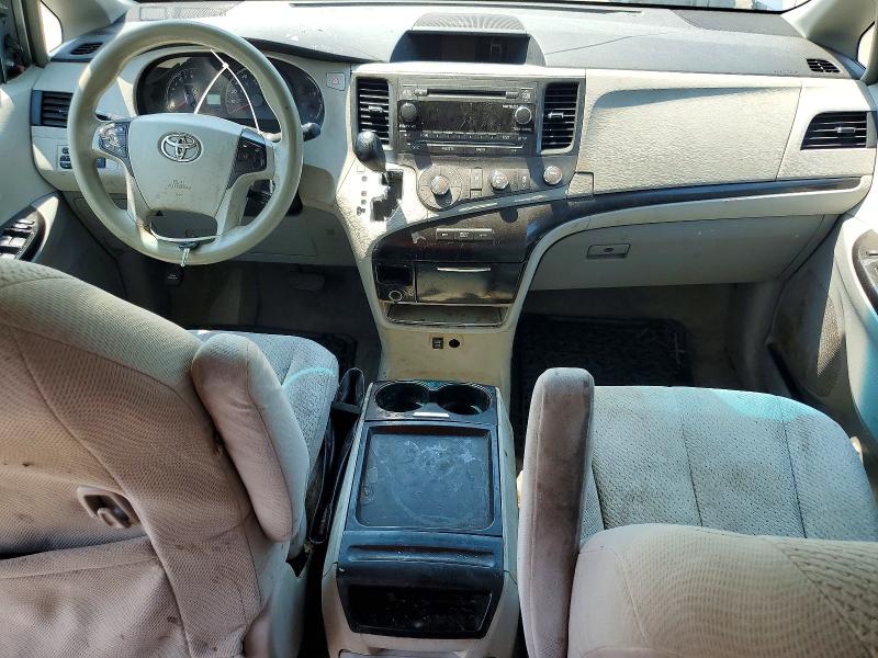 2011 Toyota Sienna VIN 5TDKK3DC8BS066997 COPART salvage auction — FRONT END, Ny - Certificate Of Title, sold $1,450 on 2026-07-09 (photo 8)