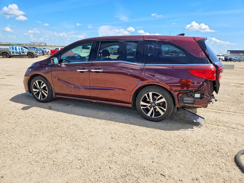 2019 Honda Odyssey VIN 5FNRL6H8XKB506984 COPART salvage auction — REAR END, AB - BOS - SALVAGE, sold $12,400 on 2026-07-09 (photo 2)