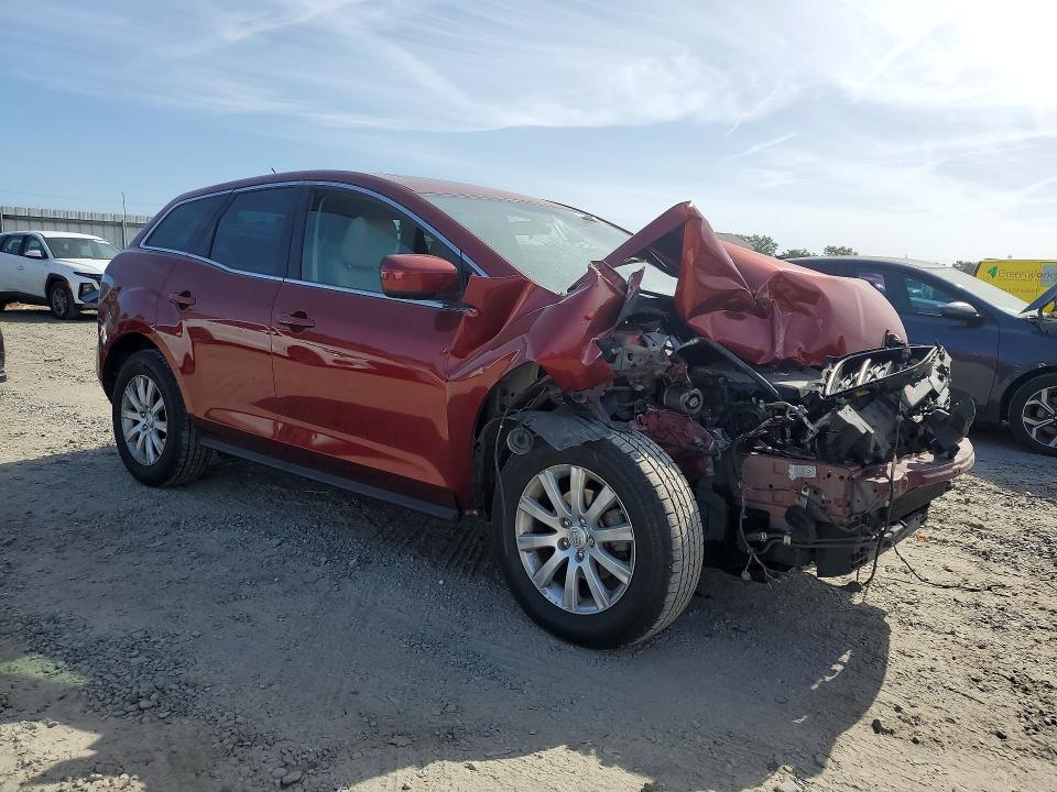 2011 Mazda Cx-7 VIN JM3ER2BM9B0403816 COPART salvage auction — FRONT END, Ca - Salvage Certificate, sold $150 on 2026-07-21 (photo 4)