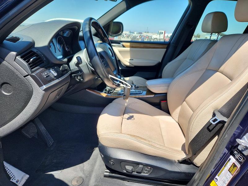 2014 BMW X3 VIN 5UXWX9C56E0D31224 COPART salvage auction — MINOR DENT/SCRATCHES, Ri - Salvage Certificate Of Title, sold $1,550 on 2026-07-17 (photo 7)