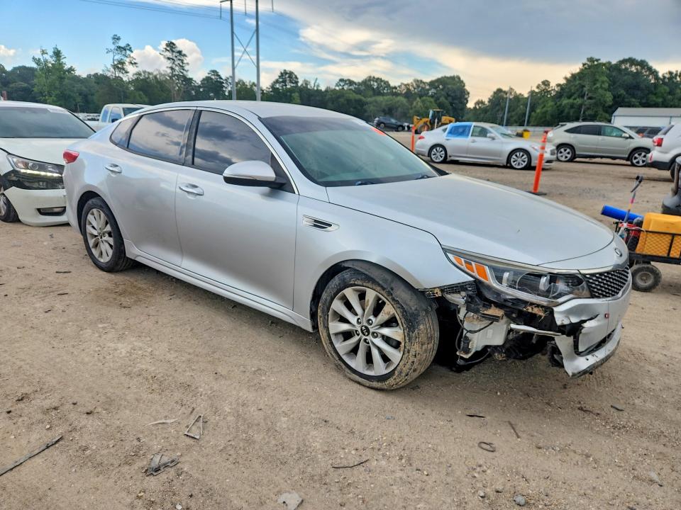 2016 Kia Optima VIN 5XXGU4L30GG077721 COPART salvage auction — FRONT END, La - Cert Of Title-Salvage, sold $225 on 2026-07-21 (photo 4)