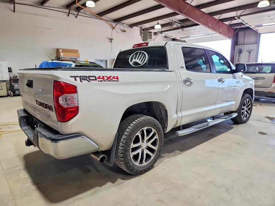 2018 Toyota Tundra VIN 5TFDW5F13JX703727 COPART salvage auction — REAR END, Pa - Certificate Of Salvage, sold $15,100 on 2026-07-24 (photo 3)