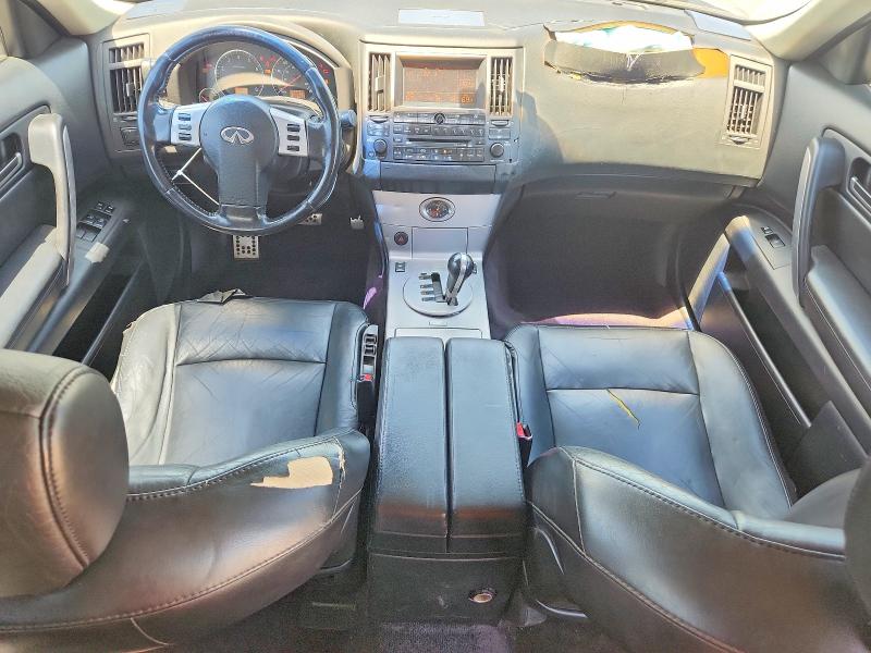 2004 Infiniti Fx35 VIN JNRAS08U74X108425 COPART salvage auction — FRONT END, TX - SALVAGE VEHICLE TITLE (P), sold $200 on 2026-07-13 (photo 8)
