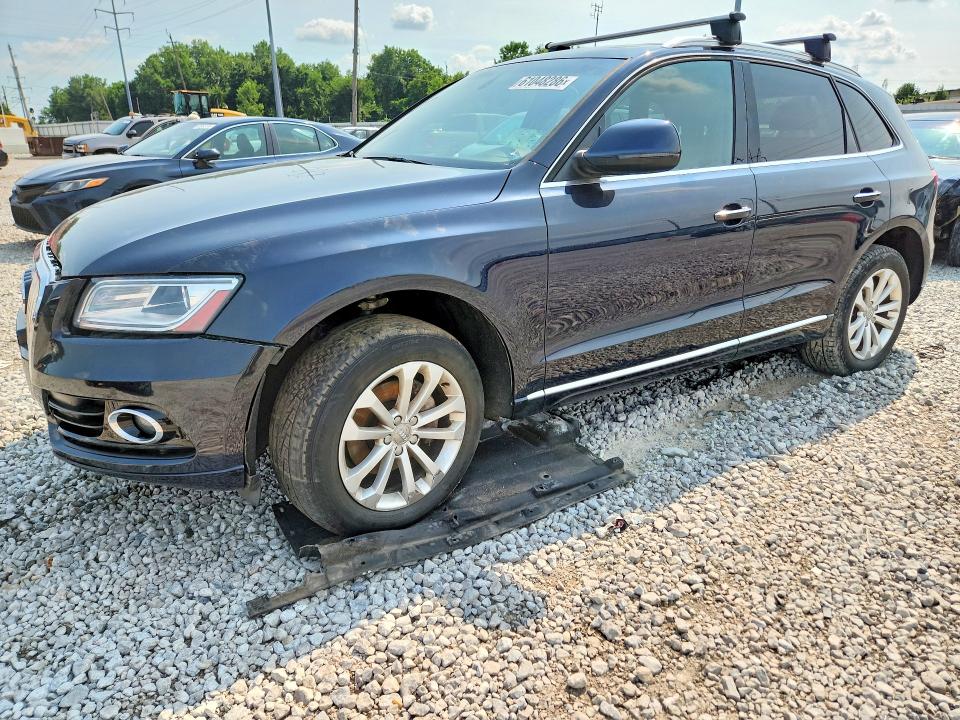 2015 Audi Q5 VIN WA1LFAFP1FA020809 COPART salvage auction — MECHANICAL, Oh - Certificate Of Title, sold $4,605 on 2026-08-01 (photo 1)
