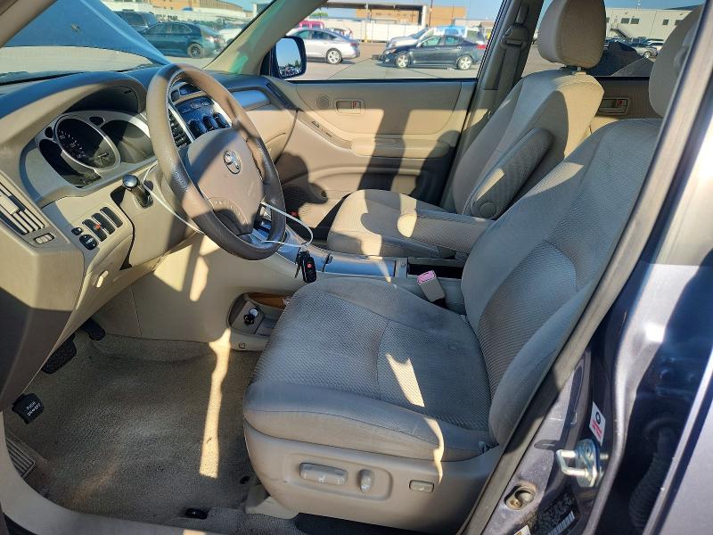 2006 Toyota Highlander VIN JTEGP21A760097943 COPART salvage auction — FRONT END, Tx - Certificate Of Title, sold $900 on 2026-07-18 (photo 7)