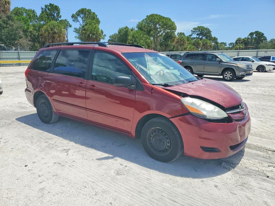 2010 Toyota Sienna VIN 5TDKK4CC3AS323506 COPART salvage auction — FRONT END, Fl - Certificate Of Title (P), sold $625 on 2026-07-29 (photo 4)