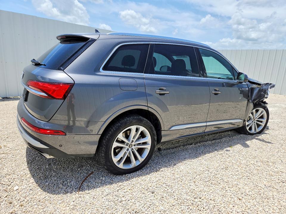 2025 Audi Q7 VIN WA1LVBF76SD016904 COPART salvage auction — SIDE, Fl - Certificate Of Title (P), sold $400 on 2026-07-22 (photo 3)