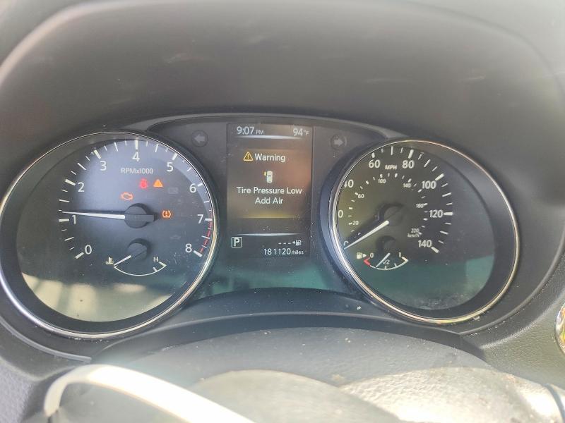 2017 Nissan Rogue VIN JN8AT2MT9HW398897 COPART salvage auction — FRONT END, La - Certificate Of Title, sold $1,300 on 2026-07-22 (photo 9)