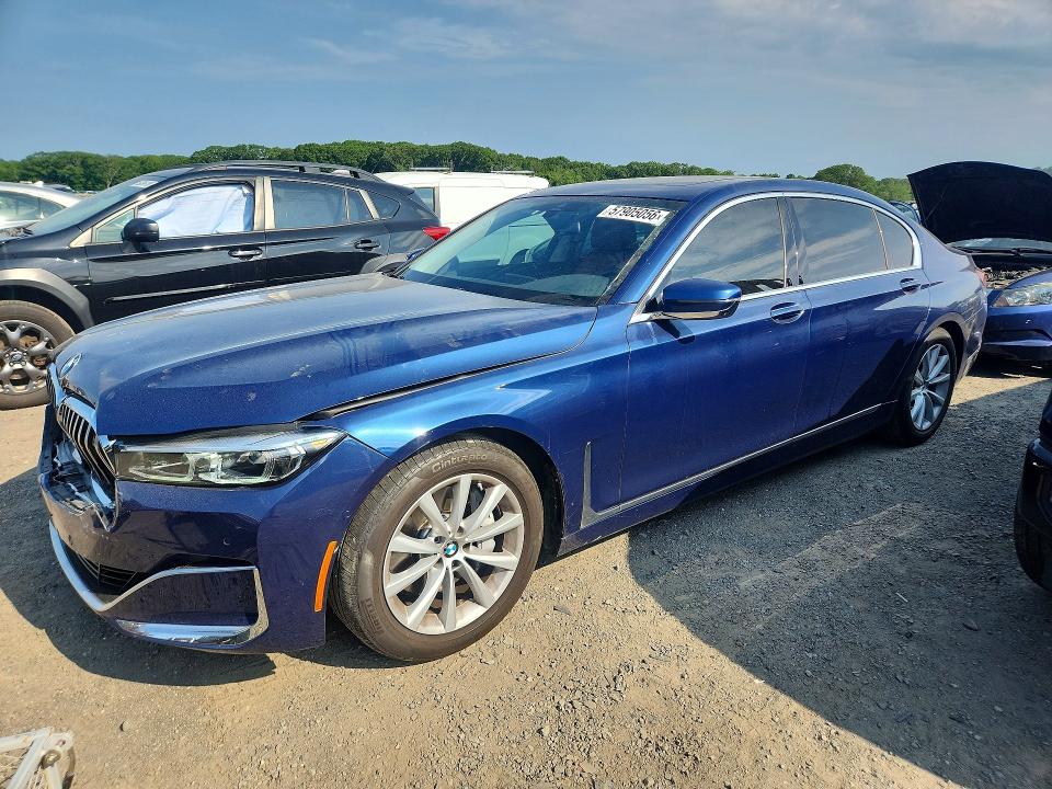 2022 BMW 7er VIN WBA7T4C0XNCK11394 COPART salvage auction — FRONT END, Ma - Cert Of Title-Salvage, sold $24,700 on 2026-07-22 (photo 1)