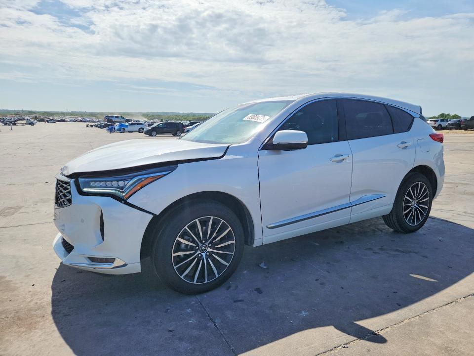 2025 Acura Rdx VIN 5J8TC2H76SL009810 — COPART salvage auction photo