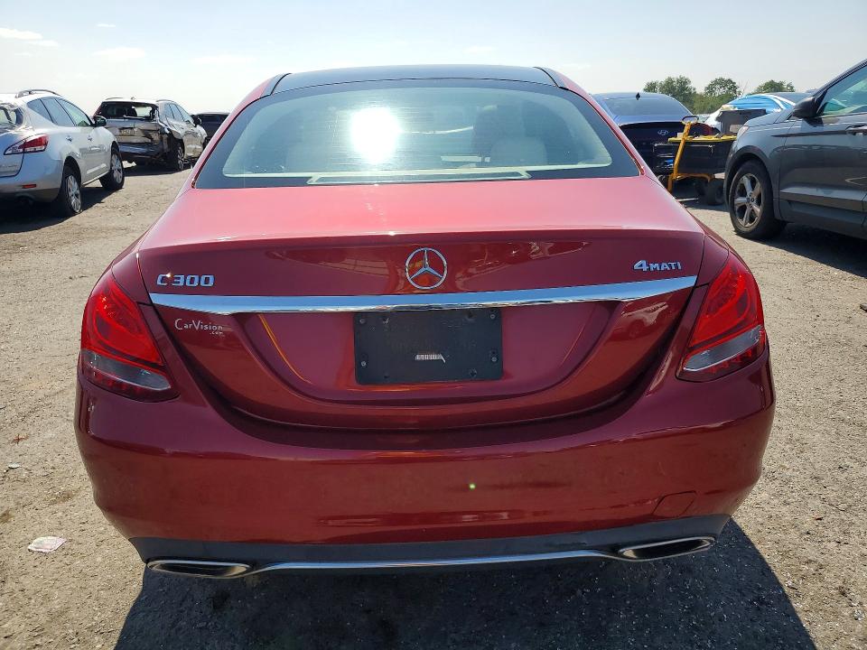 2017 Mercedes-benz C class VIN 55SWF4KB6HU221144 COPART salvage auction — MECHANICAL, PA - CERT OF TITLE, sold $200 on 2026-07-24 (photo 6)