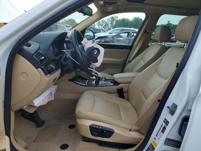 2015 BMW X3 VIN 5UXWX9C55F0D53295 COPART salvage auction — FRONT END, Pa - Certificate Of Salvage, sold $3 on 2026-07-29 (photo 7)