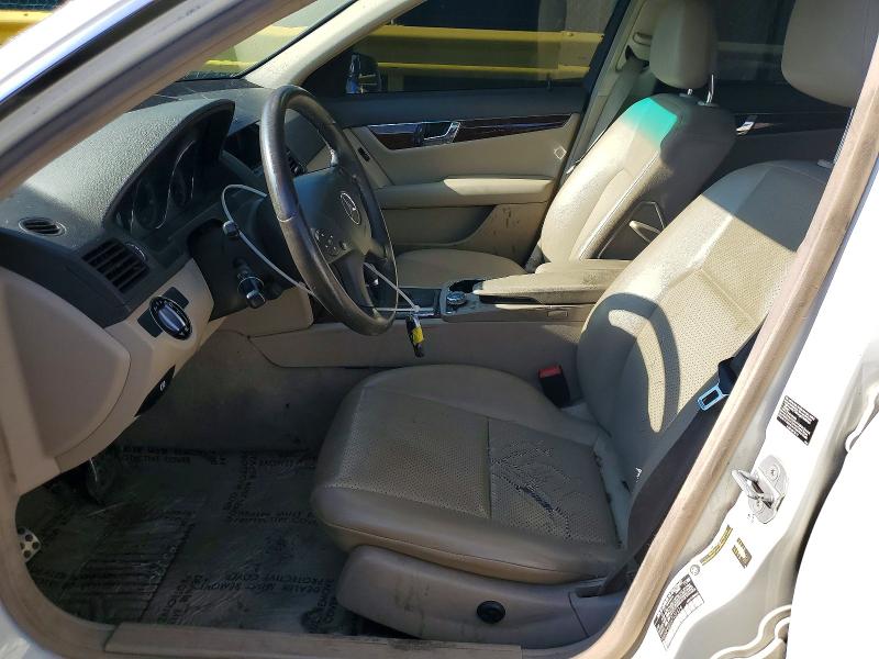 2010 Mercedes-benz C class VIN WDDGF8BBXAF432576 COPART salvage auction — FRONT END, CO - PUBLIC - SALVAGE TITLE (P), sold $325 on 2026-08-06 (photo 7)