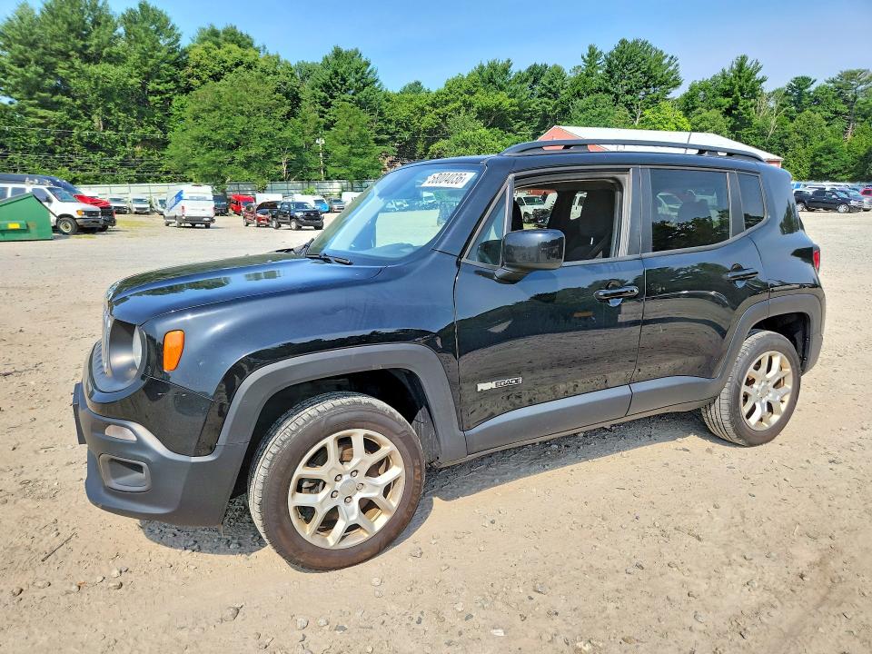 2018 Jeep Renegade VIN ZACCJBBB2JPG84324 COPART salvage auction — MINOR DENT/SCRATCHES, Ma - Certificate Of Title, sold $1,000 on 2026-07-23 (photo 1)