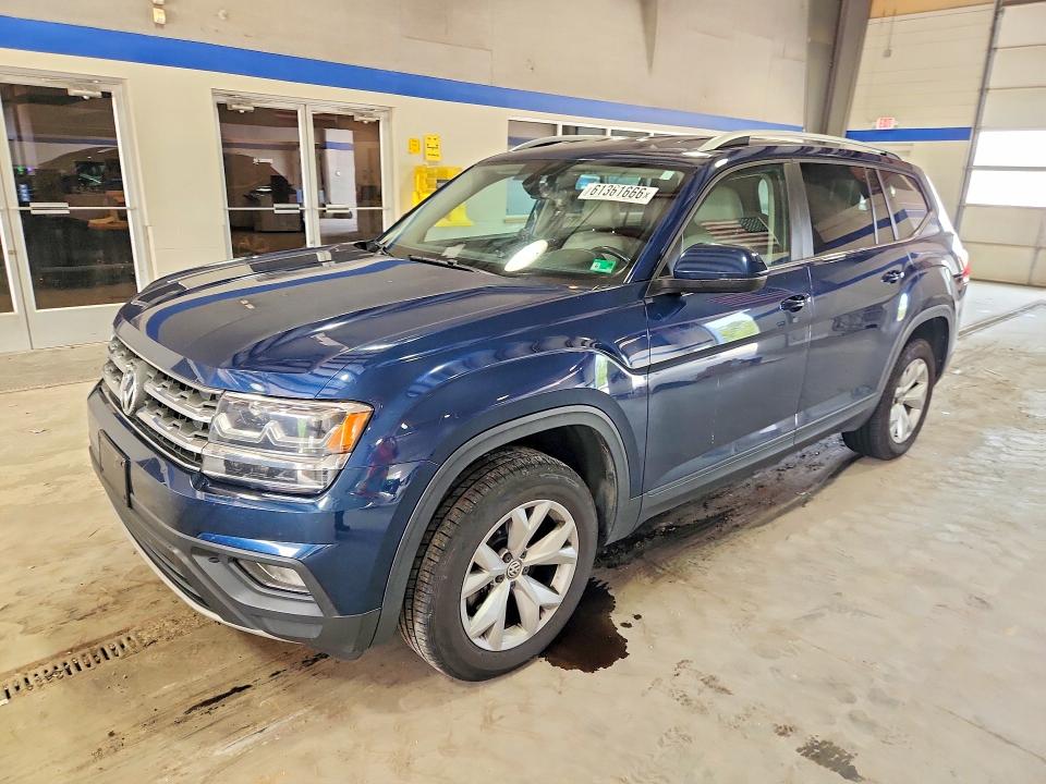 2018 Volkswagen Atlas VIN 1V2KR2CA1JC581215 COPART salvage auction — MINOR DENT/SCRATCHES, Va - Certificate Of Title, sold $2,450 on 2026-07-31 (photo 1)