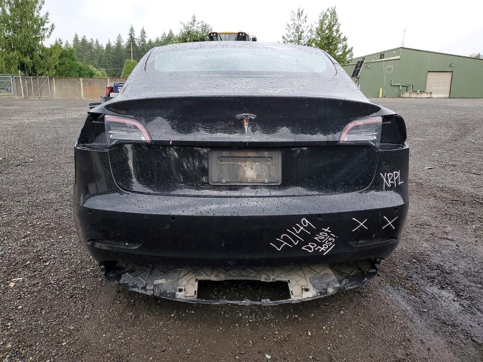 2022 Tesla Model 3 VIN 5YJ3E1EA2NF287999 COPART salvage auction — REAR END, Wa - Vehicle Cert Of Ownership-Titl, sold $125 on 2026-07-27 (photo 6)