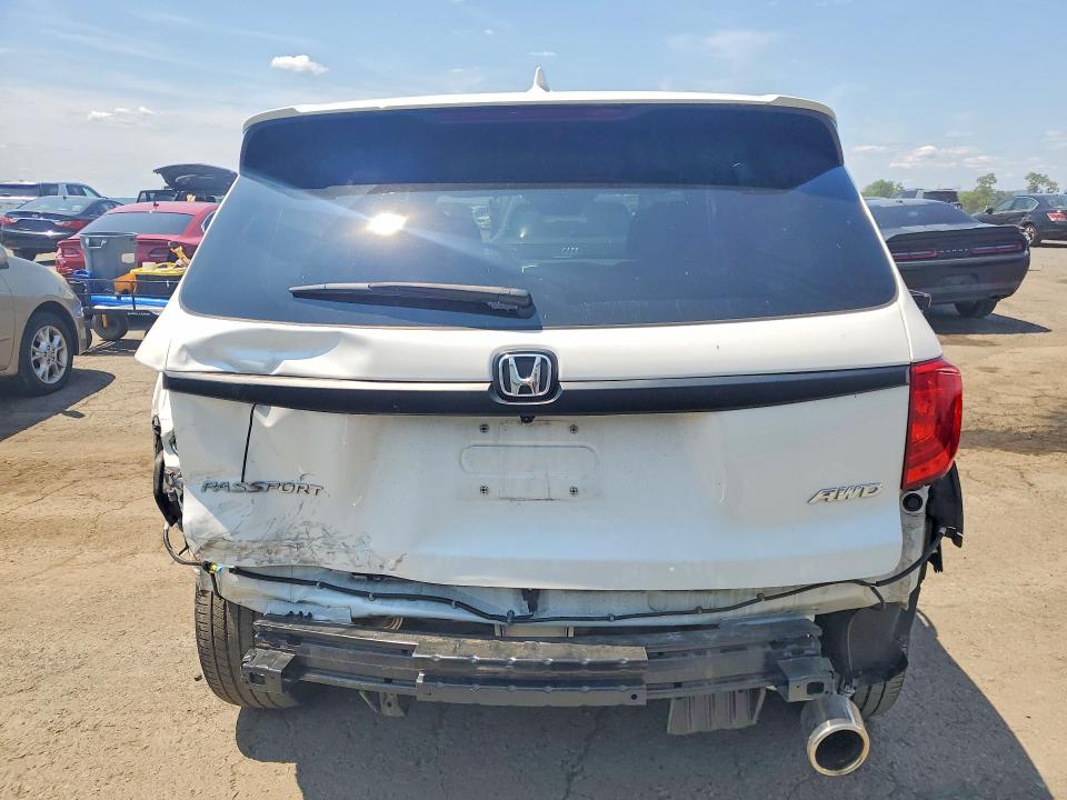 2023 Honda Passport VIN 5FNYF8H54PB024152 COPART salvage auction — REAR END, Pa - Certificate Of Salvage, sold $10,600 on 2026-08-21 (photo 6)