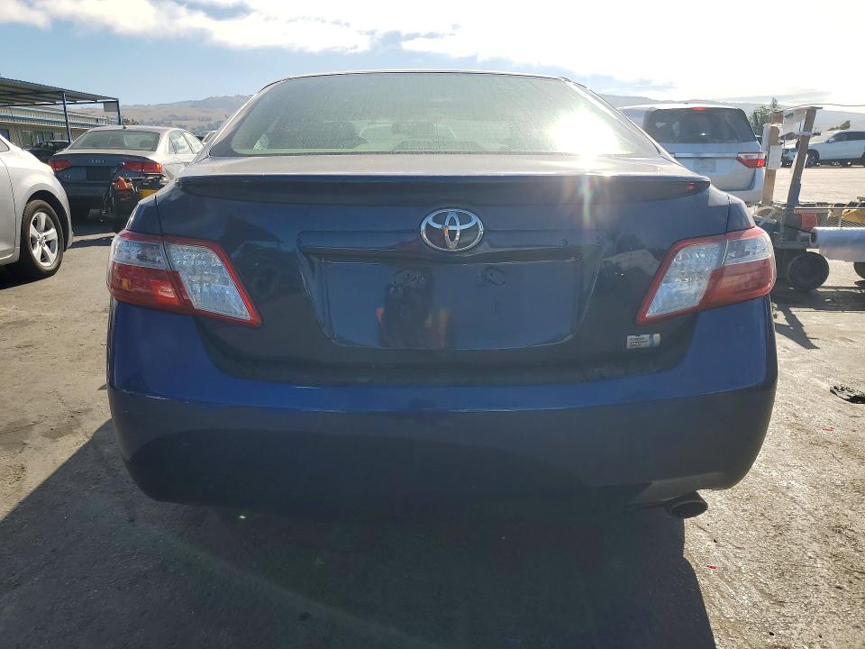 2007 Toyota Camry hybrid VIN JTNBB46K573027041 COPART salvage auction — MINOR DENT/SCRATCHES, Ca - Salvage Certificate, sold $825 on 2026-07-14 (photo 6)