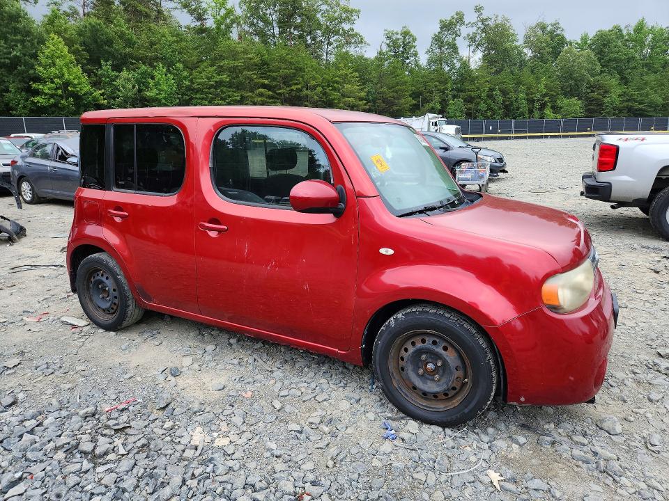 2011 Nissan Cube VIN JN8AZ2KR2BT211756 COPART salvage auction — MINOR DENT/SCRATCHES, VA - CERT OF TITLE-REBUILT, sold $525 on 2026-07-28 (photo 4)