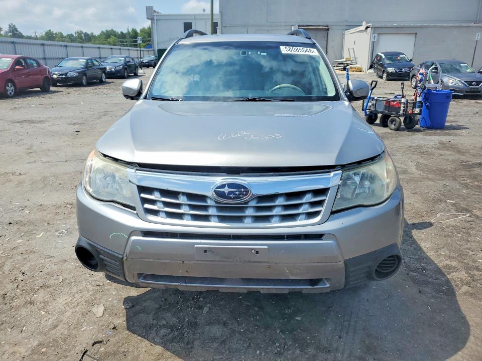 2011 Subaru Forester VIN JF2SHBDC2BH772300 COPART salvage auction — FRONT END, Va - Cert Of Title - Salvage, sold $425 on 2026-07-22 (photo 5)