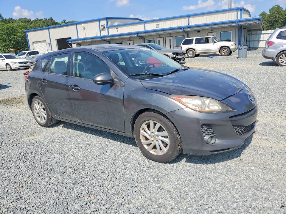 2012 Mazda 3 VIN JM1BL1L86C1561874 COPART salvage auction — FRONT END, Sc - Dealer Only Salvage Title, sold $150 on 2026-07-23 (photo 4)