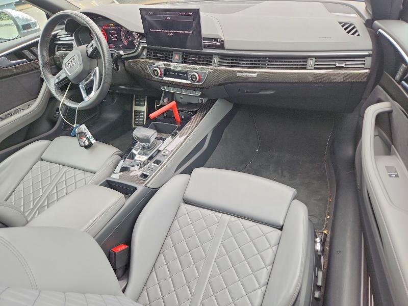 2024 Audi S5 VIN WAUW4GF5XRN000515 COPART salvage auction — UNDERCARRIAGE, Ny - Mv-907A Salvage Certificate, sold $10,500 on 2026-08-21 (photo 8)