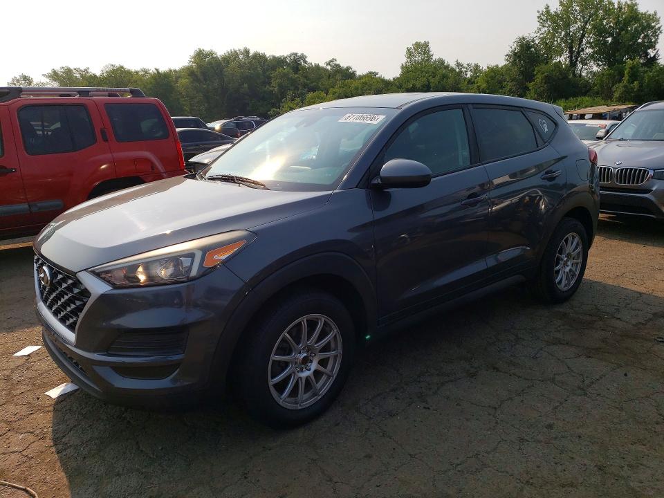 2019 Hyundai Tucson VIN KM8J23A42KU885326 COPART salvage auction — FRONT END, Ct - Cert Of Title-Salvage, sold $4,050 on 2026-07-23 (photo 1)
