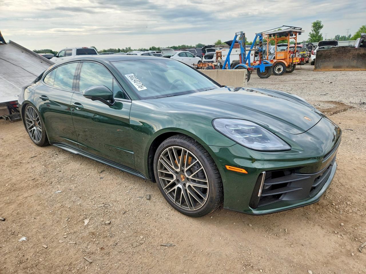 2024 Porsche Panamera VIN WP0AA2YA8RL005484 COPART salvage auction — Rear End, IL - SALVAGE CERTIFICATE, sold $67,500 on 2026-08-04 (photo 4)