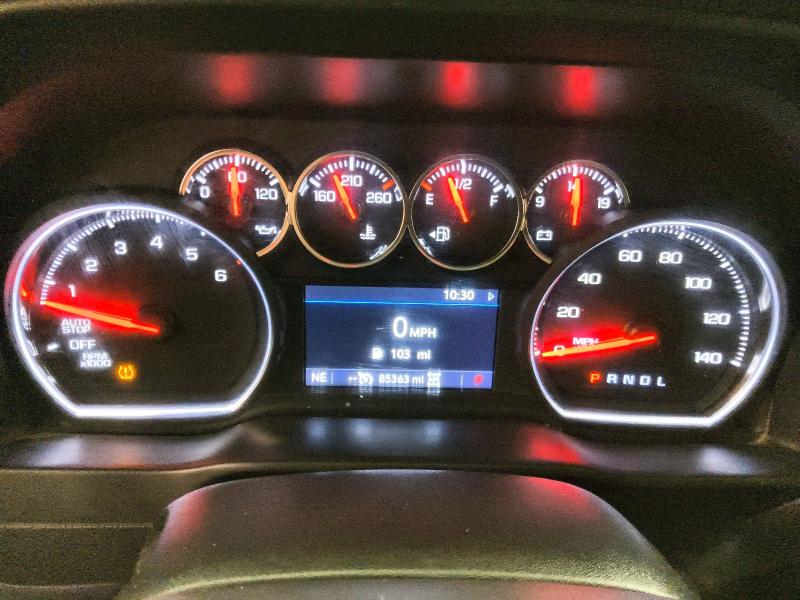 2019 Chevrolet Silverado 1500 VIN 1GCRYDED4KZ369588 COPART salvage auction — MINOR DENT/SCRATCHES, Tx - Certificate Of Title, sold $10,800 on 2026-07-28 (photo 9)