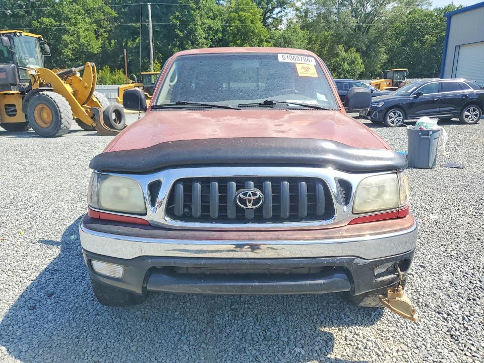 2001 Toyota Tacoma VIN 5TEWN72N31Z789758 COPART salvage auction — SIDE, NC - SALVAGE CERTIFICATE OF TITLE (P), sold $725 on 2026-07-30 (photo 5)