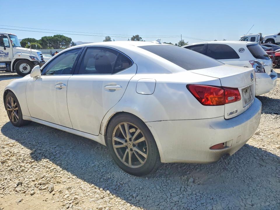 2008 Lexus Is 250 VIN JTHBK262985052974 COPART salvage auction — MINOR DENT/SCRATCHES, Ca - Dis/Dlr/Exp Only Clean Title, sold $550 on 2026-07-14 (photo 2)