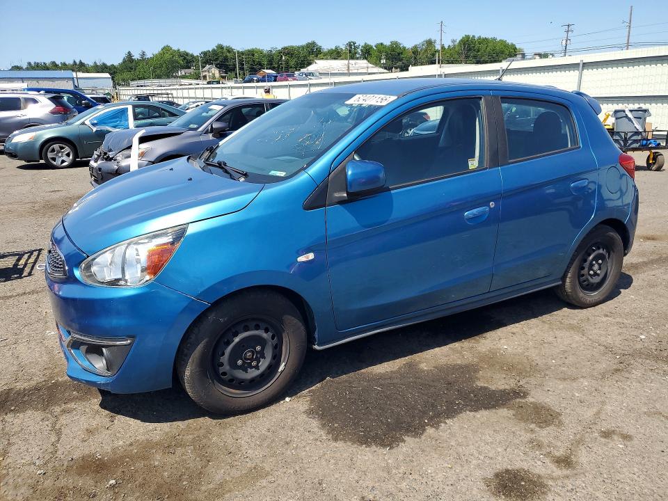 2018 Mitsubishi Mirage VIN ML32A3HJ7JH009594 COPART salvage auction — MINOR DENT/SCRATCHES, Oh - Certificate Of Title, sold $1,200 on 2026-07-31 (photo 1)