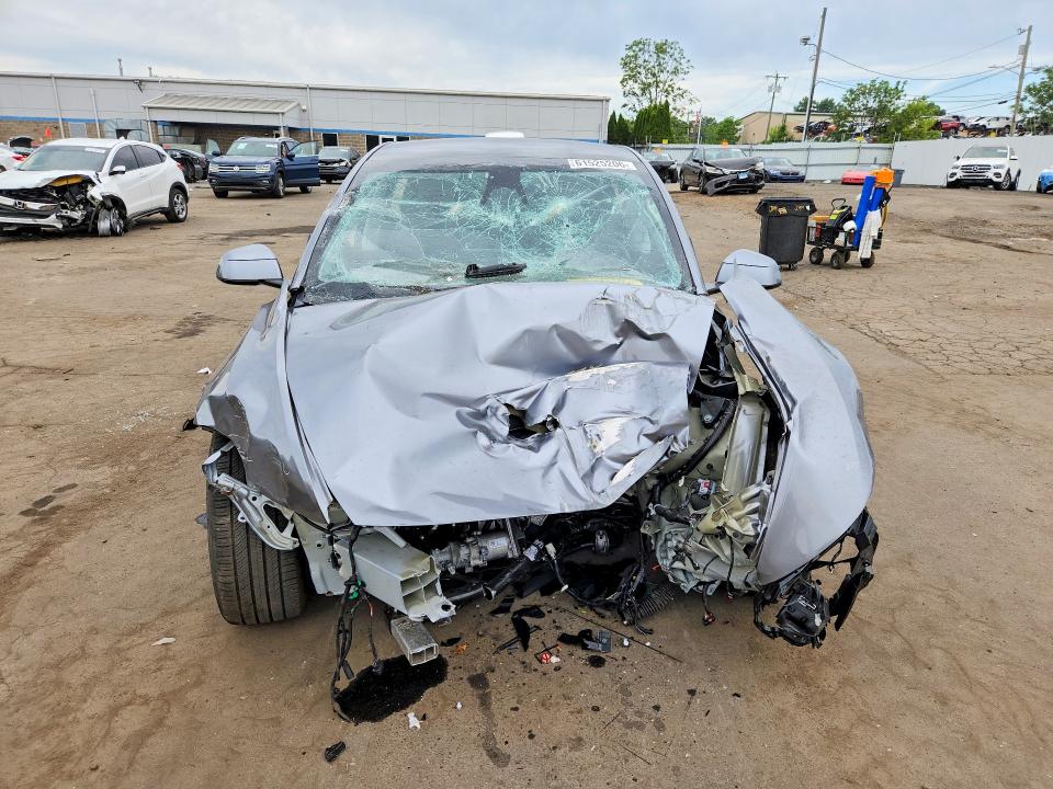 2026 Tesla Model y VIN 7SAYGDEE1TF325808 COPART salvage auction — FRONT END, CT - CERT OF TITLE-SALVAGE, sold $1,100 on 2026-07-28 (photo 5)
