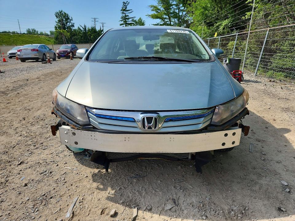 2012 Honda Civic VIN JHMFB4F26CS004386 COPART salvage auction — FRONT END, Oh - Certificate Of Title, sold $950 on 2026-07-29 (photo 5)