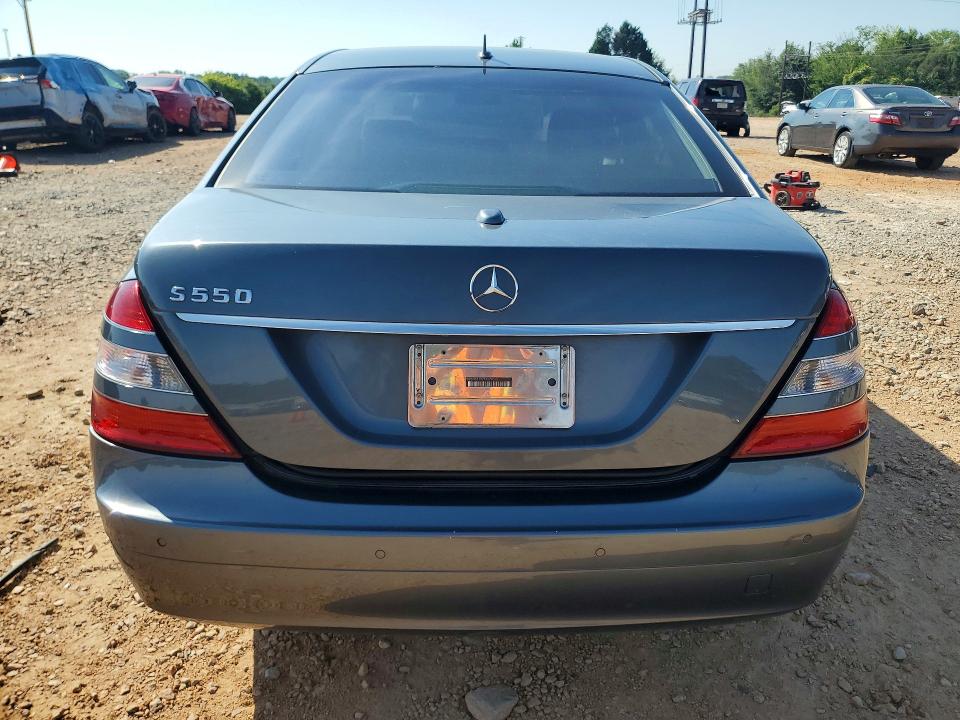 2007 Mercedes-benz S-klasse VIN WDDNG71X77A074015 COPART salvage auction — MECHANICAL, Nc - Dealer Only Clean Title, sold $325 on 2026-07-20 (photo 6)