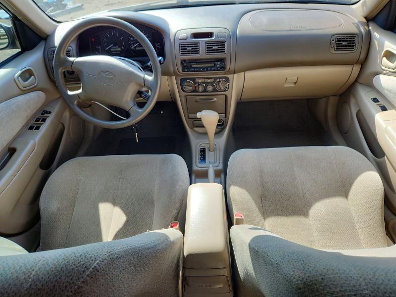 2001 Toyota Corolla VIN 1NXBR12E91Z529465 COPART salvage auction — REAR END, Il - Salvage Certificate, sold $250 on 2026-07-30 (photo 8)