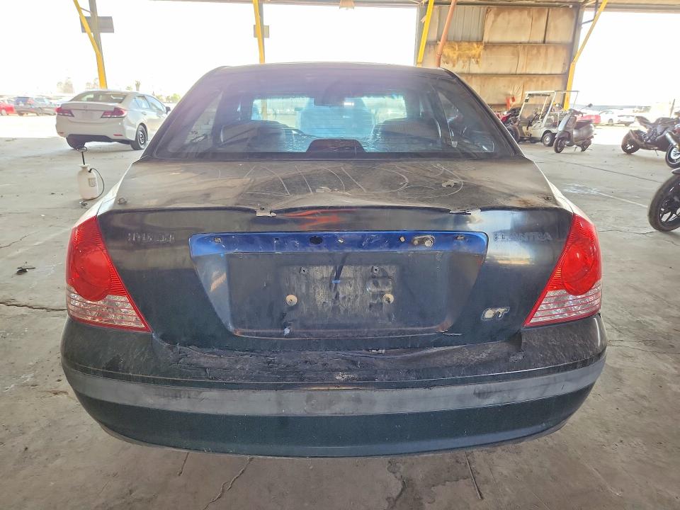 2004 Hyundai Elantra VIN KMHDN46D84U916245 COPART salvage auction — FRONT END, AZ - CERTIFICATE OF TITLE (P), sold $475 on 2026-07-29 (photo 6)