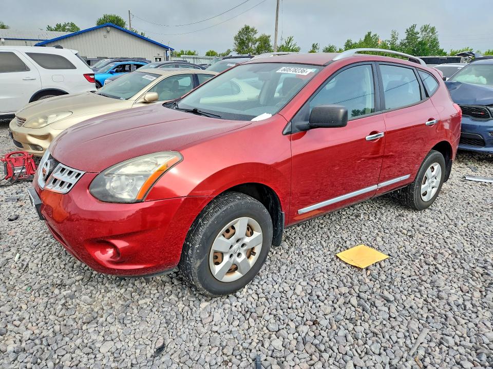 2015 Nissan Rogue VIN JN8AS5MV7FW763600 COPART salvage auction — REAR END, IL - CERTIFICATE OF TITLE, sold $450 on 2026-07-27 (photo 1)