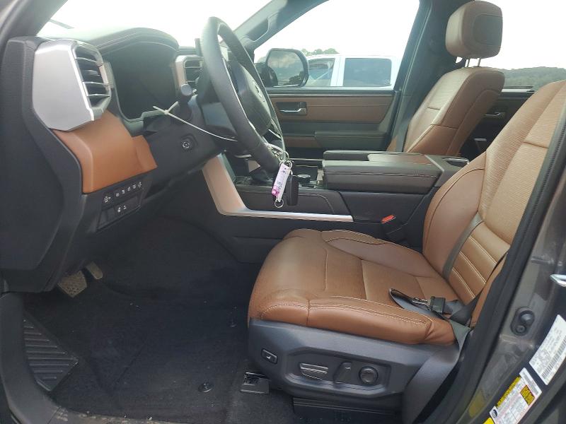 2023 Toyota Tundra VIN 5TFMC5DB6PX026511 COPART salvage auction — FRONT END, Nc - Salvage Certificate Of Title, sold $17,700 on 2026-07-23 (photo 7)