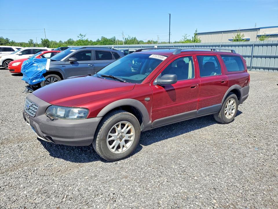 2004 Volvo Xc70 VIN YV1SZ59H741139234 COPART salvage auction — FRONT END, On - Permit No Brand - Unfit, sold $250 on 2026-07-28 (photo 1)