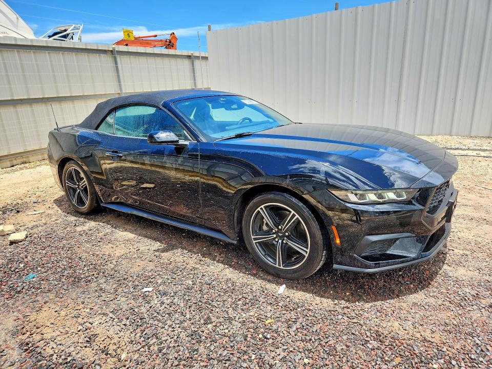 2024 Ford Mustang VIN 1FAGP8UH3R5126500 COPART salvage auction — SIDE, HI - CERTIFICATE OF TITLE, sold $13,700 on 2026-07-27 (photo 4)